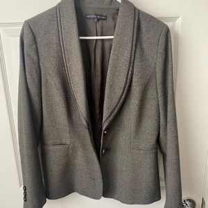 Blazer, gray brown